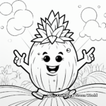 Approved 'Patience' Fruit of the Spirit Coloring Pages 1