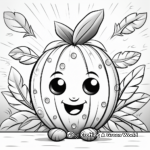 Approved 'Patience' Fruit of the Spirit Coloring Pages 4