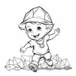April Birthstone – Diamond Coloring Pages 3