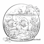 Aquarium Coloring Pages for School Projects 1