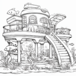 Aquarium Coloring Pages for School Projects 3