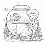 Aquarium Coloring Pages for School Projects 4