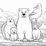 Arctic Animals Coloring Pages: For Frosty Fun 3