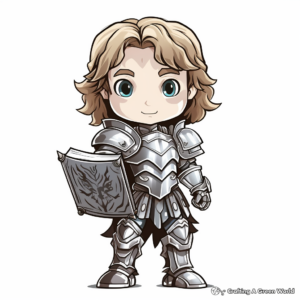 Armor of God: Full Suit Coloring Pages 1
