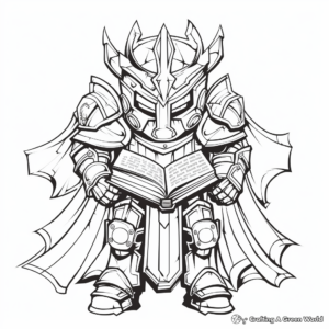 Armor of God: Full Suit Coloring Pages 2