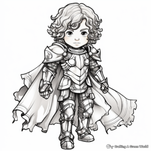 Armor of God: Full Suit Coloring Pages 3