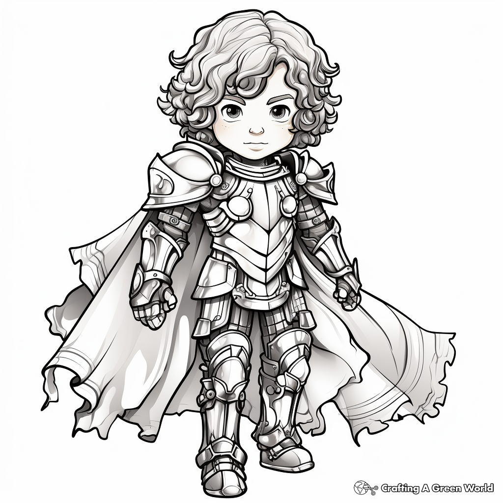 Armor of God: Full Suit Coloring Pages 3