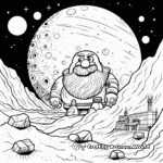 Artist-Designed 2007 OR10 Dwarf Planet Coloring Pages 4
