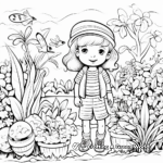 Artistic Garden Coloring Pages 3