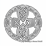 Artistic Irish Flag Coloring Pages 4