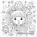 Astonishing Astrology-Themed Coloring Pages 3