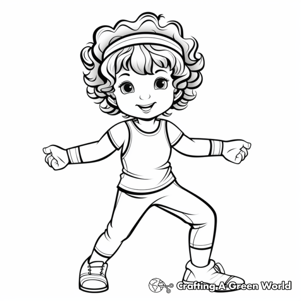 Leotard Coloring Pages - Free &amp; Printable!