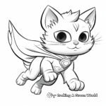 Athletic Super Kitty Olympics Coloring Pages 3
