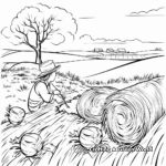 Autumn Harvest Hay coloring pages 4