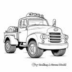 Available-to-Print Tow Truck Coloring Pages 2