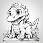 Awesome Dinosaur Coloring Pages 1