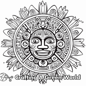 Sun Coloring Pages - Free &amp; Printable!