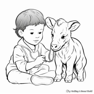 Baby Animal Veterinary Nursing Coloring Pages 3