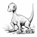 Baby Corythosaurus Coloring Pages 2