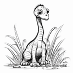 Baby Corythosaurus Coloring Pages 3