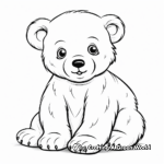 Baby Polar Bear Coloring Pages: Arctic Explorers 3