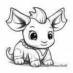 Baby Triceratops Arrival: A Cute Coloring Page 2
