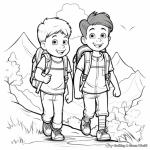 Back to School: First Day Coloring Pages for Youths 4