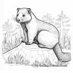 Badger and Friends: Woodland Creatures Coloring Pages 2