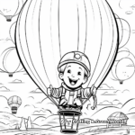 Balloon Festival Coloring Pages 1