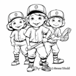 Baseball Teams Jersey Coloring Pages 4