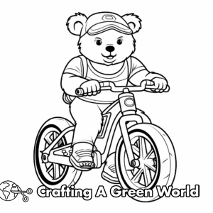 Bear Coloring Pages - Free &amp; Printable!