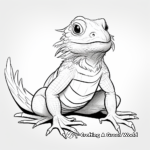 Bearded Dragon Species Variety Coloring Pages 2