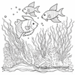 Beautiful Coral Reef Coloring Pages 1