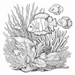Beautiful Coral Reef Coloring Pages 3