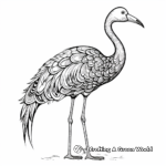 Beautiful Flamingo Coloring Pages for Adults 3