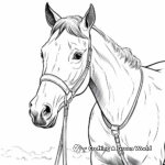 Beautiful Horse Rescue Coloring Pages 1