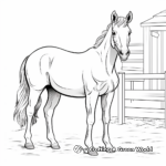 Beautiful Horse Rescue Coloring Pages 4