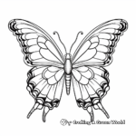 Beautiful Monarch Butterfly Coloring Pages 2