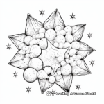 Beautiful Star Cluster Galaxy Coloring Pages 3