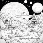 Beautiful Universe Coloring Pages 3