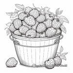 Berry Mix: Blackberry and Raspberry Coloring Sheets 4