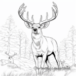 Big Buck Roaring Coloring Pages 3