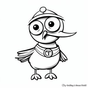 Bird Veterinary Care Coloring Pages 3
