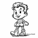 Bobby Socks Coloring Pages for a Blast from the Past 1