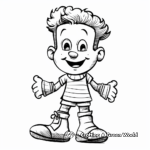 Bobby Socks Coloring Pages for a Blast from the Past 4