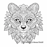 Boho Mandala Animal Designs Coloring Pages 2