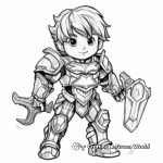 Bold and Beautiful Armor of God Coloring Pages 4