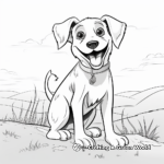 Brave Dog Rescue Coloring Pages 1