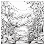Breathtaking Nature Scenes Coloring Pages 4