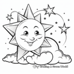 Bright and Shiny Star Coloring Pages 2